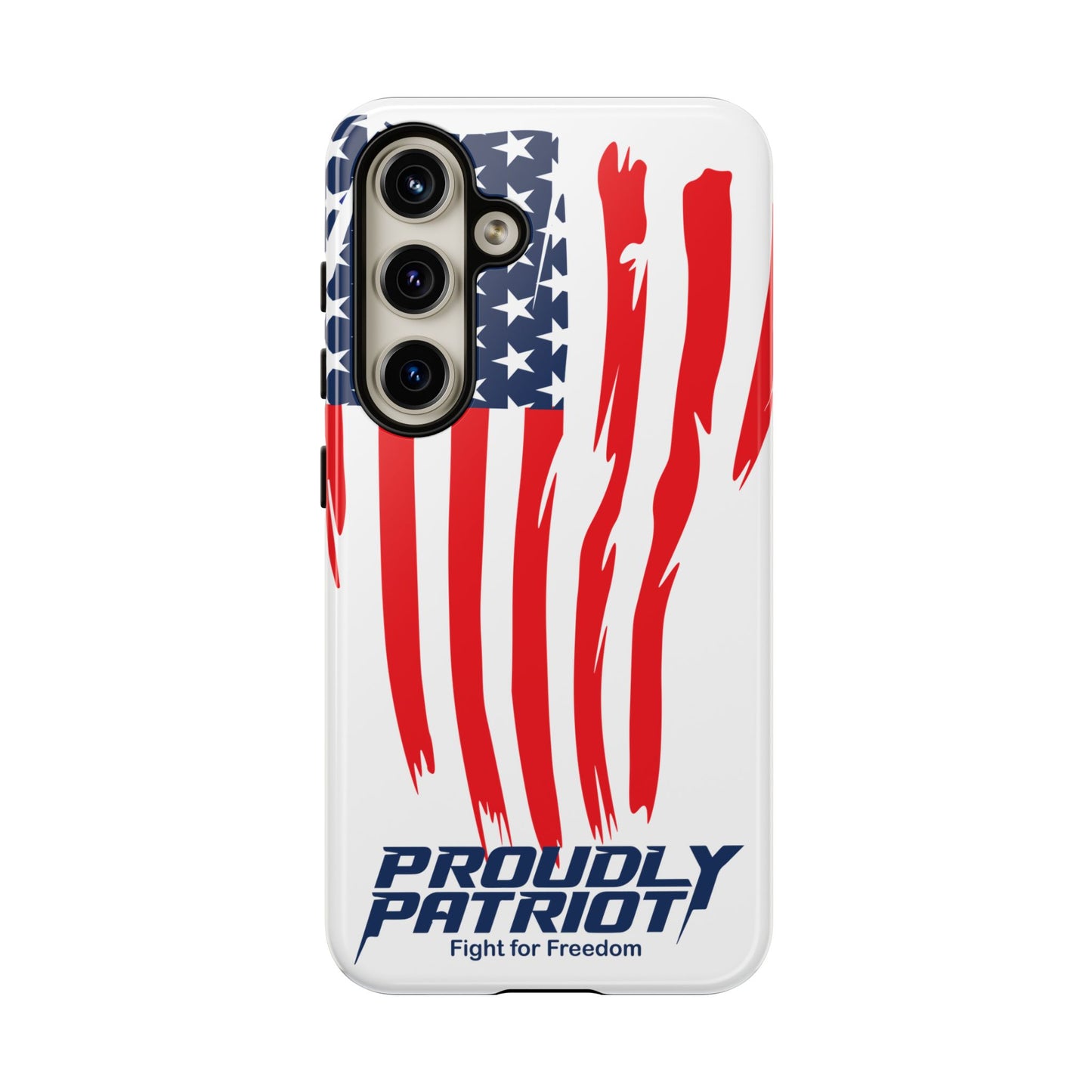 The Flag, Patriotic Phone Case for Proud Americans, USA Flag Phone Cover, Tough Cases for Veterans, Independence Day Gift