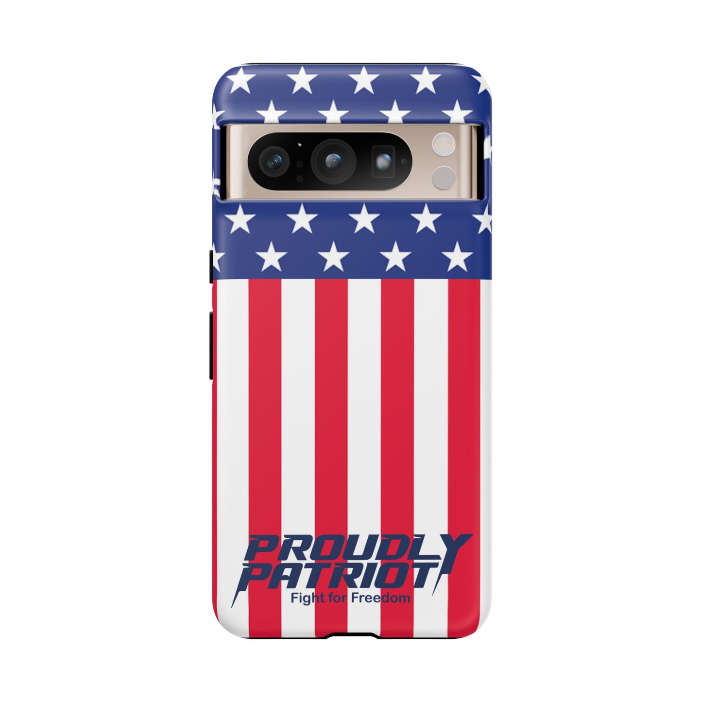 Stars, Stripes, and Cell Phones, Patriotic Phone Case for Proud Americans, USA Flag Phone Cover, Tough Cases for Veterans, Independence Day Gift