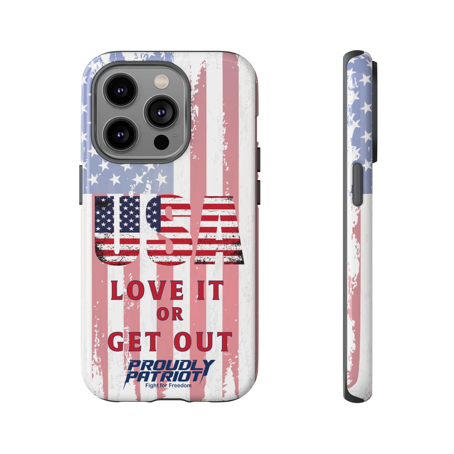 Stars, Stripes, and Zero Tolerance, Phone Case