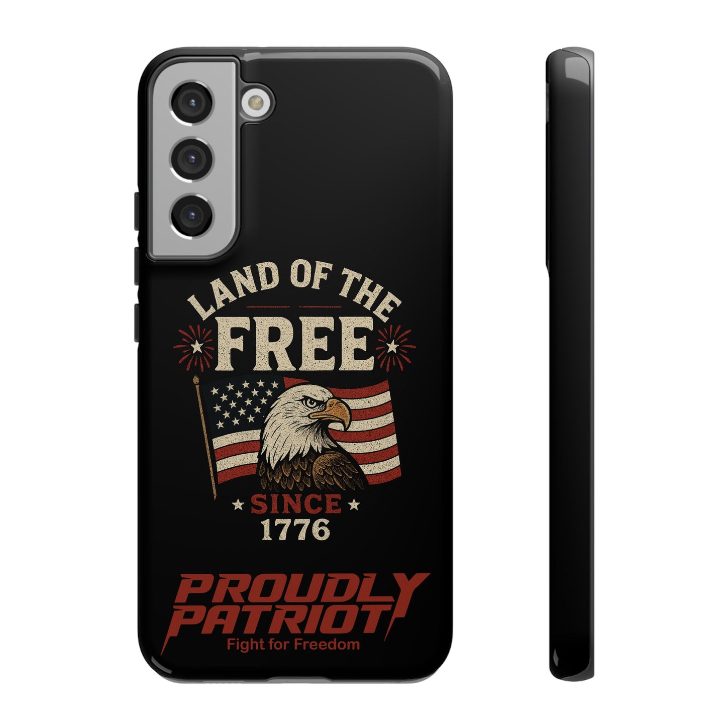 Freedom Phone Case: The Ultimate Patriotic Protector: For the Proud Patriot, USA Flag Phone Cover, Tough Cases for Veterans, Independence Day Gift