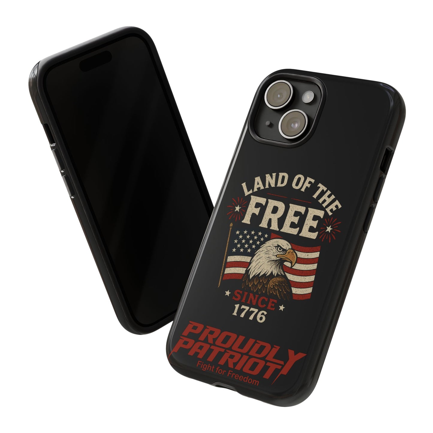 Freedom Phone Case: The Ultimate Patriotic Protector: For the Proud Patriot, USA Flag Phone Cover, Tough Cases for Veterans, Independence Day Gift