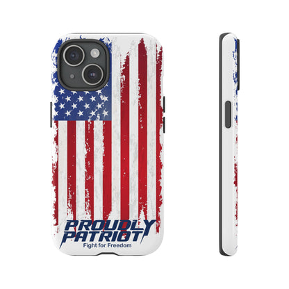 Distressed Flag, Phone Case