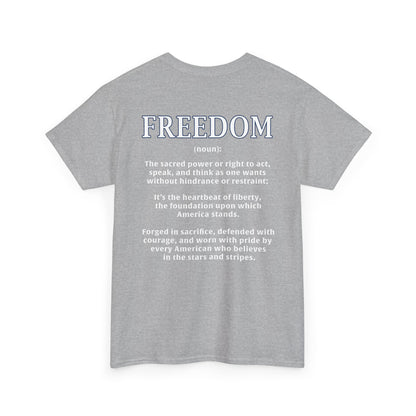 Freedom: The Heartbeat of Liberty Tee