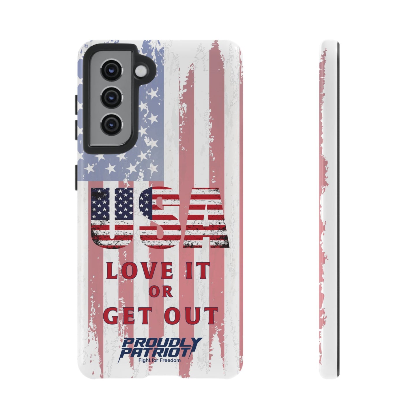 Stars, Stripes, and Zero Tolerance, Phone Case