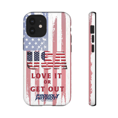 Stars, Stripes, and Zero Tolerance, Phone Case