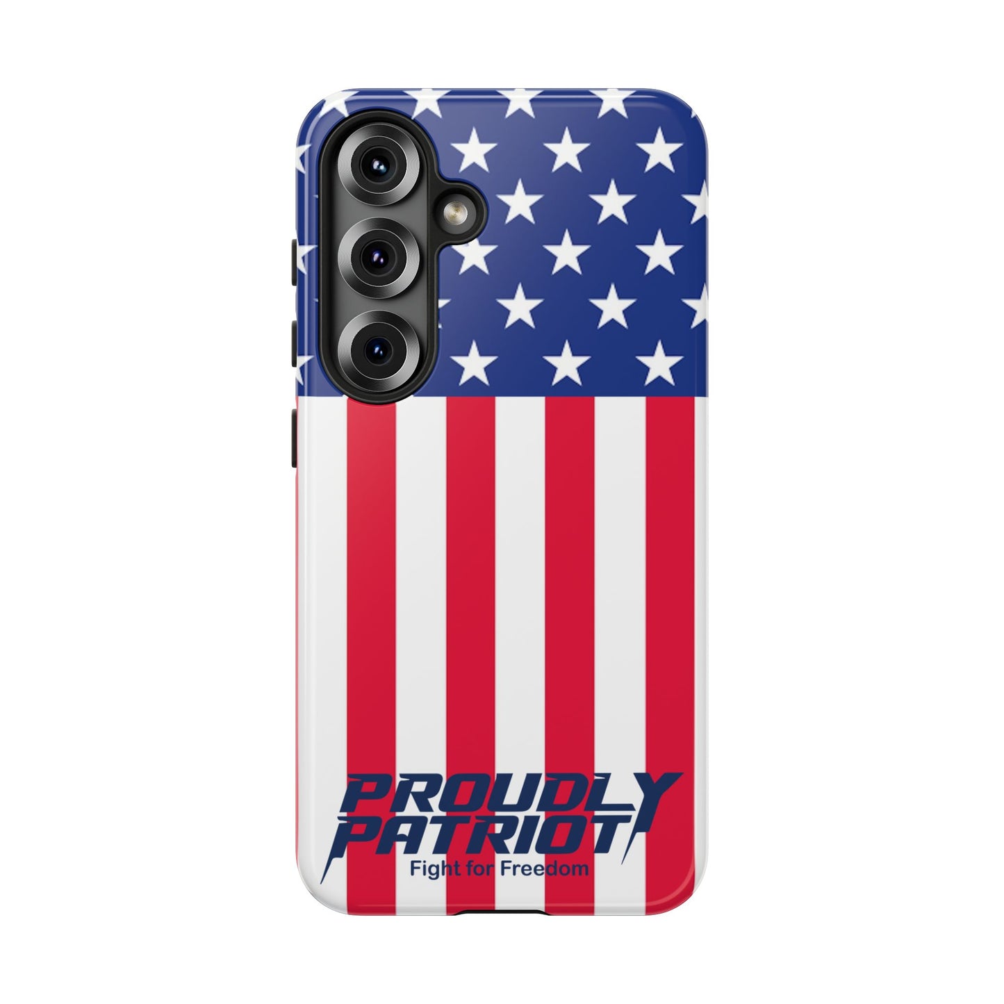 Stars, Stripes, and Cell Phones, Patriotic Phone Case for Proud Americans, USA Flag Phone Cover, Tough Cases for Veterans, Independence Day Gift
