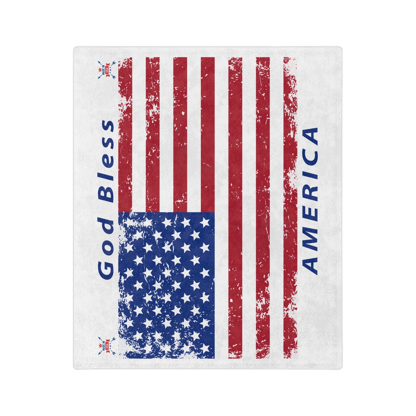 Patriotic Microfiber Blanket
