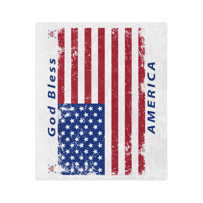 Patriotic Microfiber Blanket
