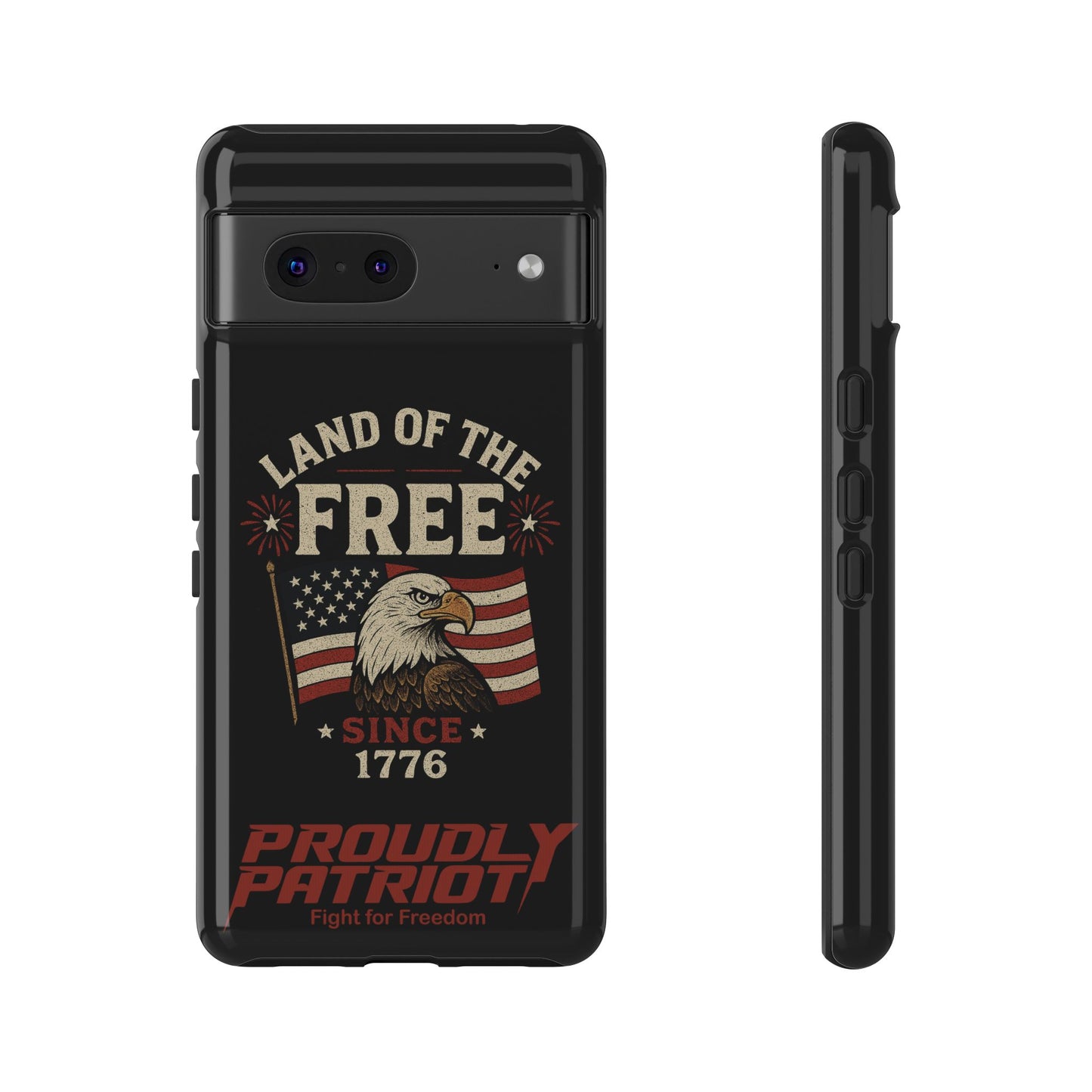 Freedom Phone Case: The Ultimate Patriotic Protector: For the Proud Patriot, USA Flag Phone Cover, Tough Cases for Veterans, Independence Day Gift