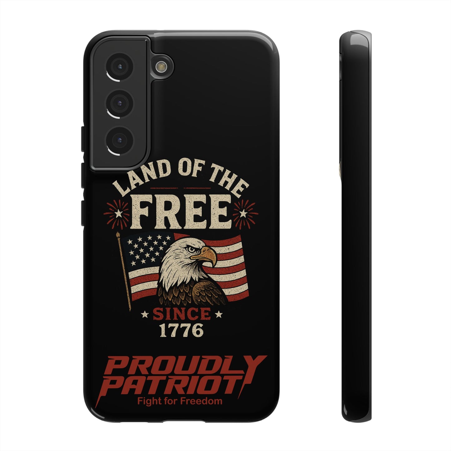 Freedom Phone Case: The Ultimate Patriotic Protector: For the Proud Patriot, USA Flag Phone Cover, Tough Cases for Veterans, Independence Day Gift
