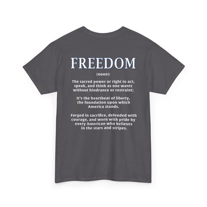 Freedom: The Heartbeat of Liberty Tee