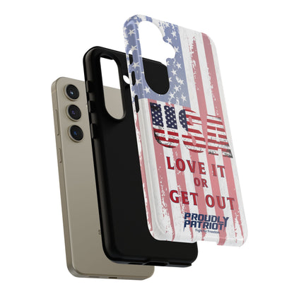 Stars, Stripes, and Zero Tolerance, Phone Case