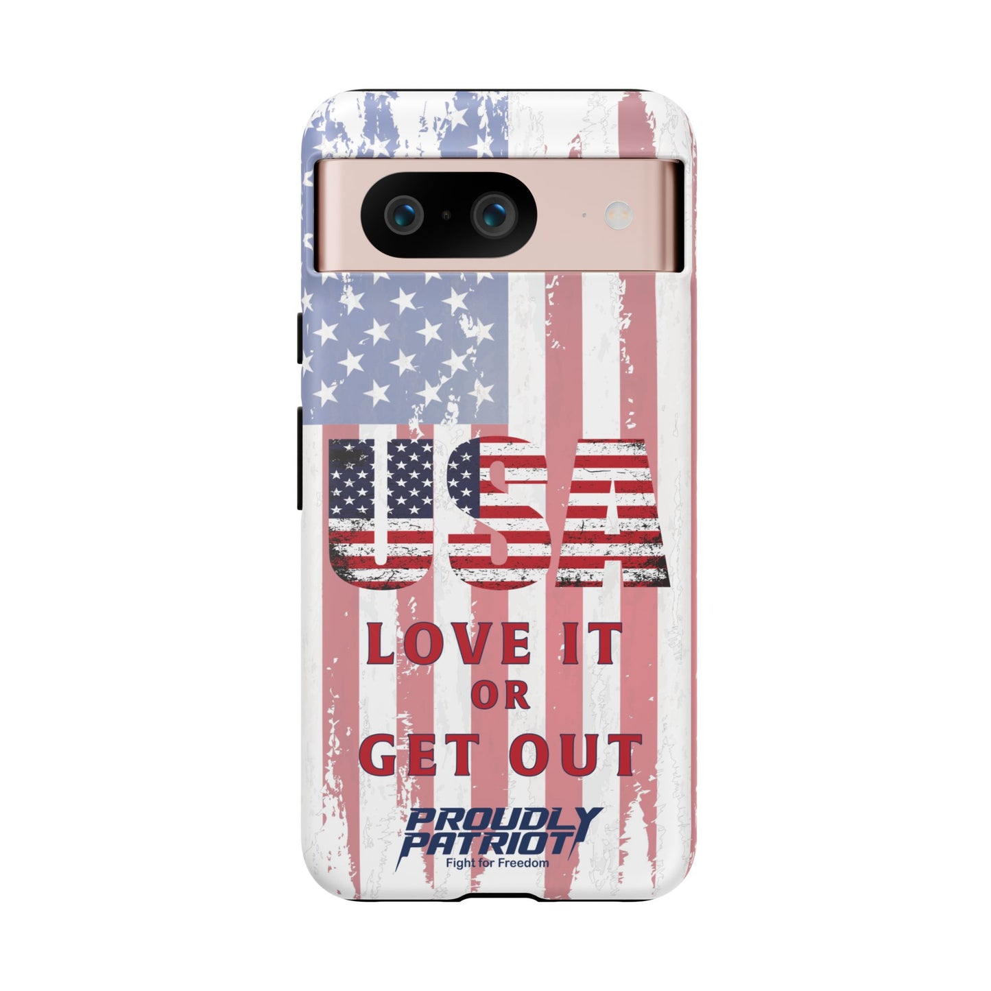 Stars, Stripes, and Zero Tolerance, Phone Case