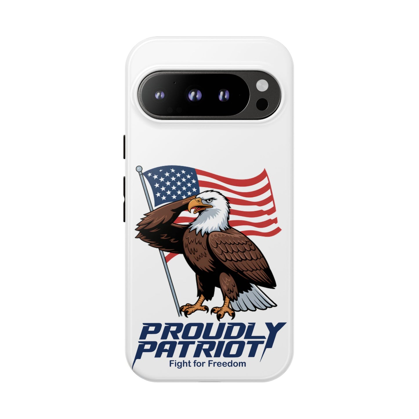 Major Talon Reporting for Duty! Patriotic Phone Case for Proud Americans, USA Flag Phone Cover, Tough Cases for Veterans, Independence Day Gift