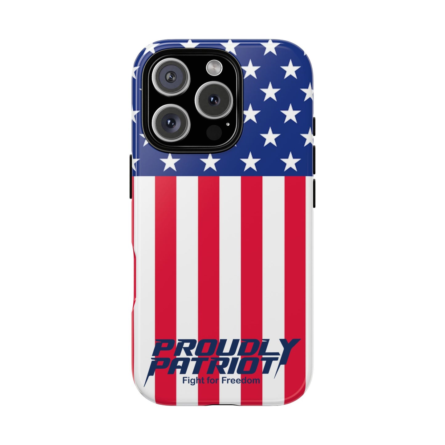 Stars, Stripes, and Cell Phones, Patriotic Phone Case for Proud Americans, USA Flag Phone Cover, Tough Cases for Veterans, Independence Day Gift