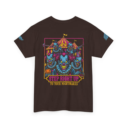 Creepy Circus Horror Style Tee