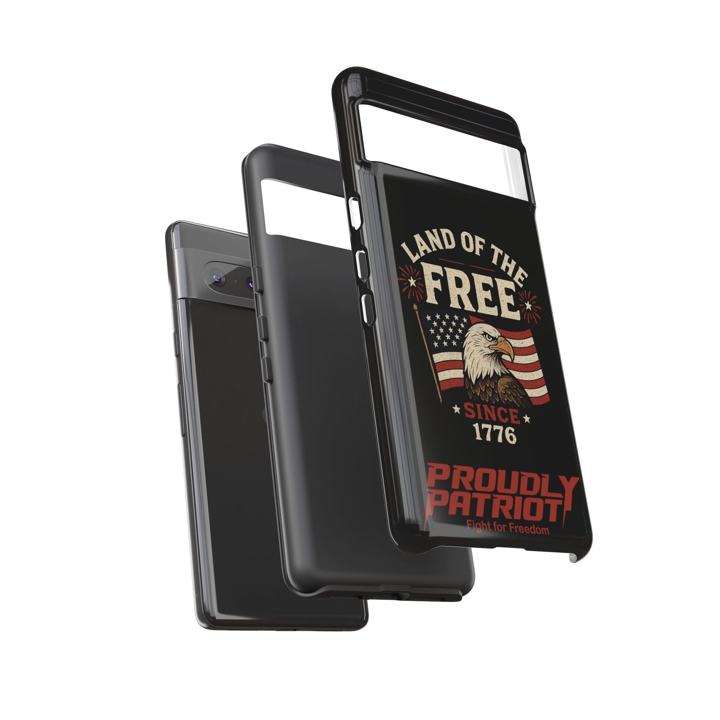 Freedom Phone Case: The Ultimate Patriotic Protector: For the Proud Patriot, USA Flag Phone Cover, Tough Cases for Veterans, Independence Day Gift