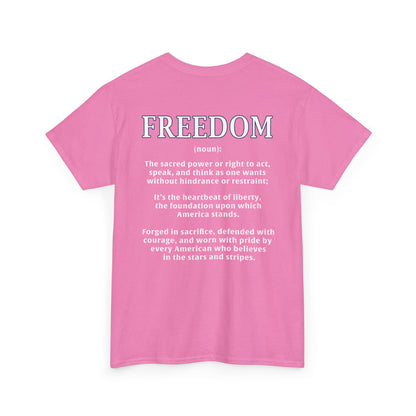 Freedom: The Heartbeat of Liberty Tee