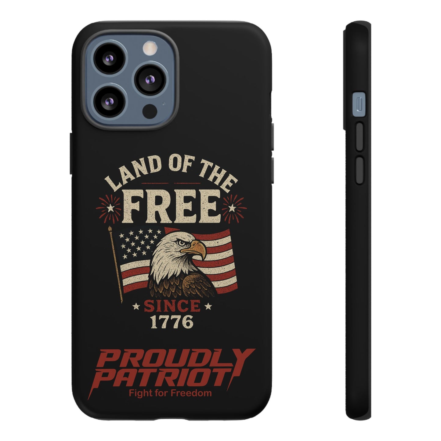 Freedom Phone Case: The Ultimate Patriotic Protector: For the Proud Patriot, USA Flag Phone Cover, Tough Cases for Veterans, Independence Day Gift