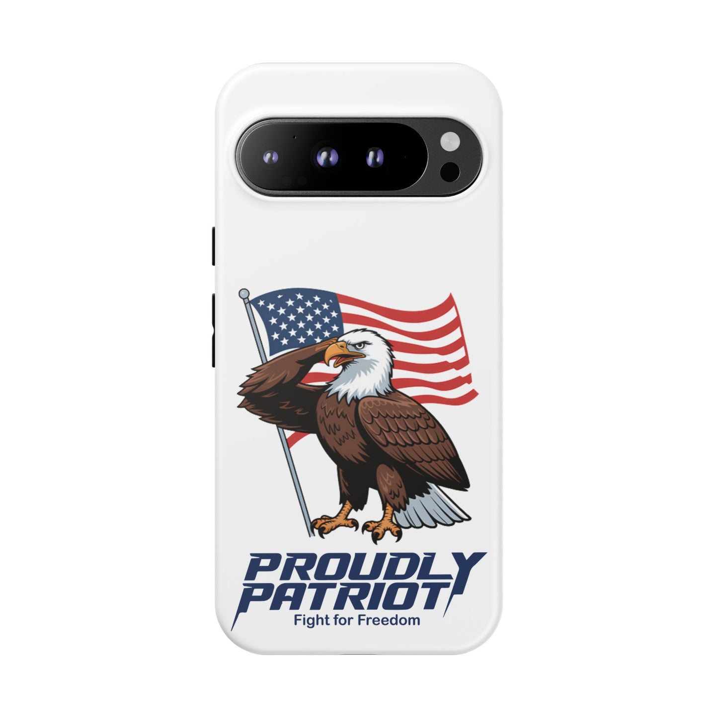 Major Talon Reporting for Duty! Patriotic Phone Case for Proud Americans, USA Flag Phone Cover, Tough Cases for Veterans, Independence Day Gift