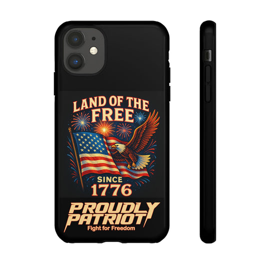 Freedom Called—It’s Been Ringing Since 1776, Patriotic Phone Case for Proud Americans, USA Flag Phone Cover, Tough Cases for Veterans, Independence Day Gift