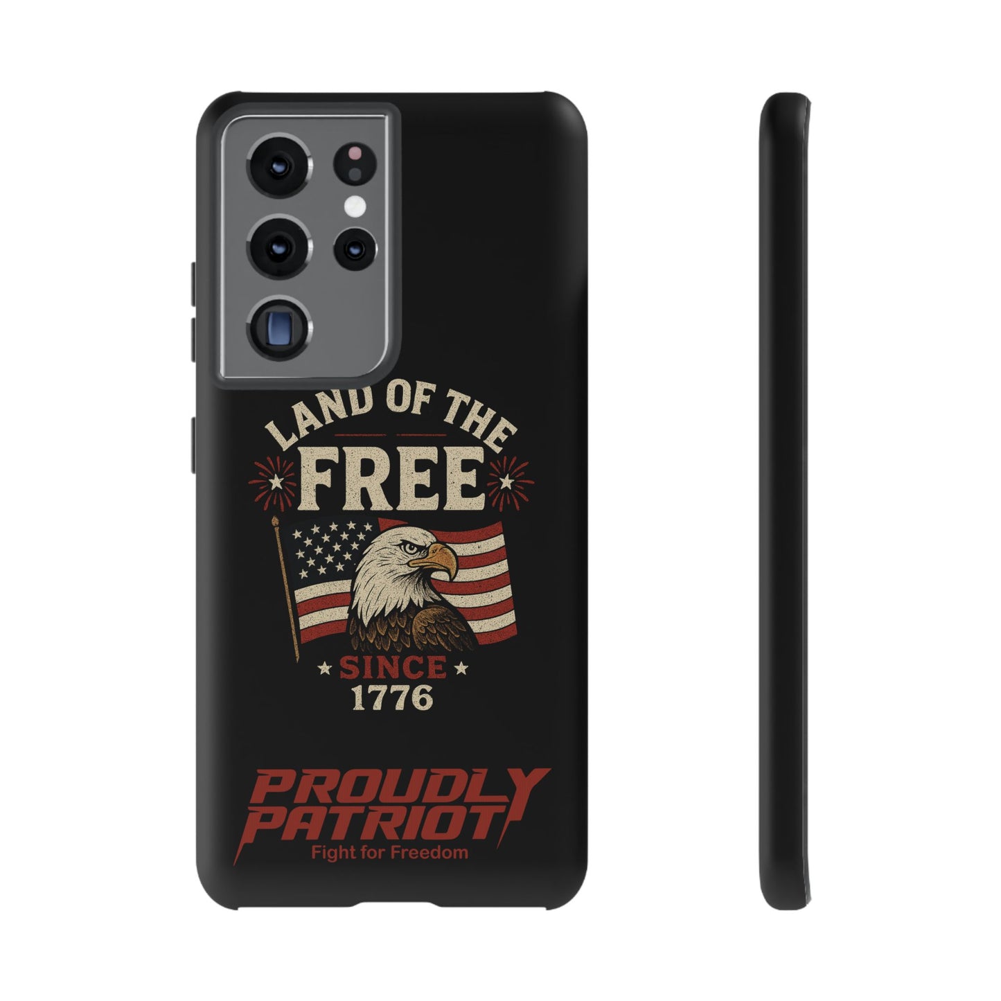 Freedom Phone Case: The Ultimate Patriotic Protector: For the Proud Patriot, USA Flag Phone Cover, Tough Cases for Veterans, Independence Day Gift