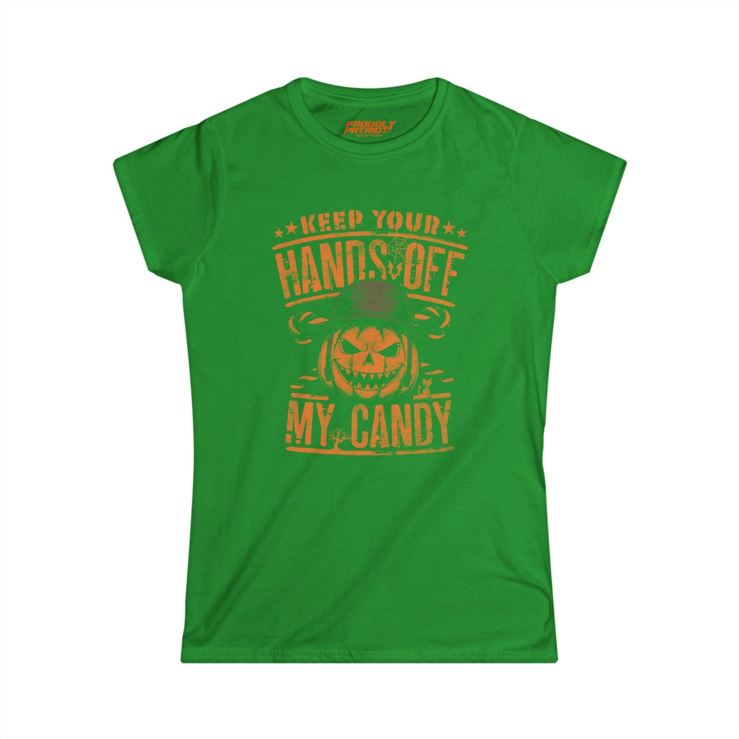Hands Off – Halloween with Attitude Women's Tee