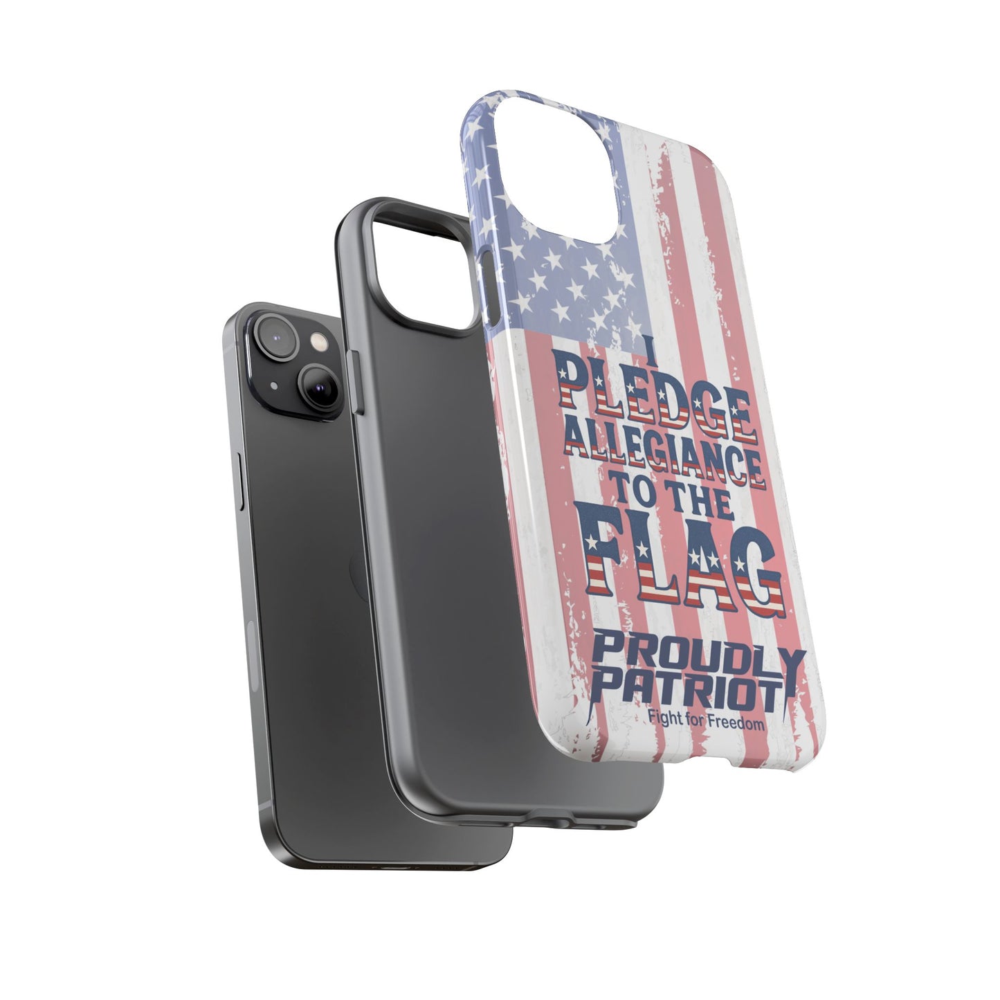 The Star-Spangled Phone Case: For the Proud Patriot, USA Flag Phone Cover, Tough Cases for Veterans, Independence Day Gift