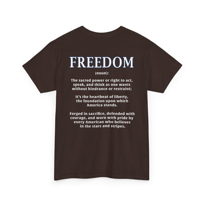 Freedom: The Heartbeat of Liberty Tee