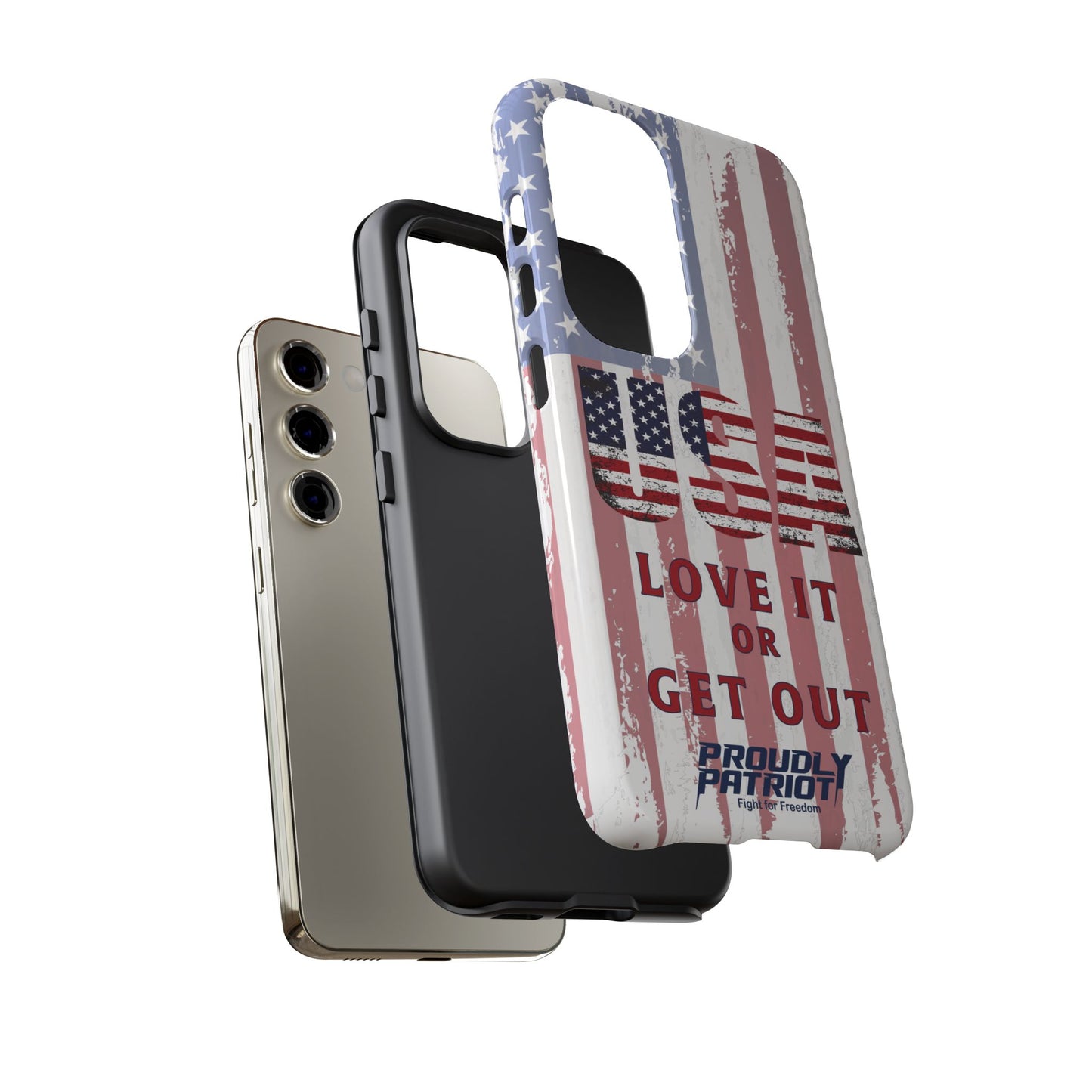 Stars, Stripes, and Zero Tolerance, Phone Case