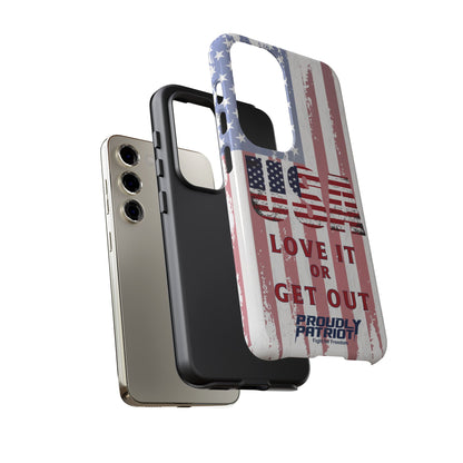 Stars, Stripes, and Zero Tolerance, Phone Case