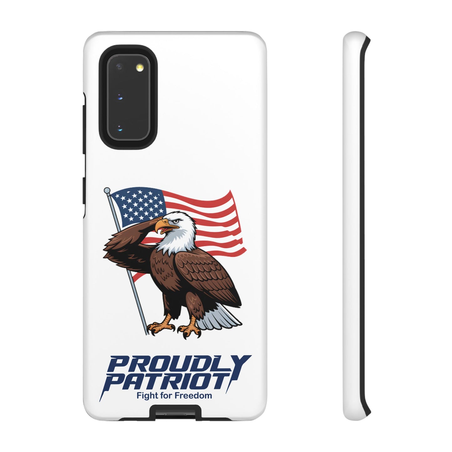 Major Talon Reporting for Duty! Patriotic Phone Case for Proud Americans, USA Flag Phone Cover, Tough Cases for Veterans, Independence Day Gift