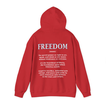 Freedom: The Heartbeat of Liberty Hoodie