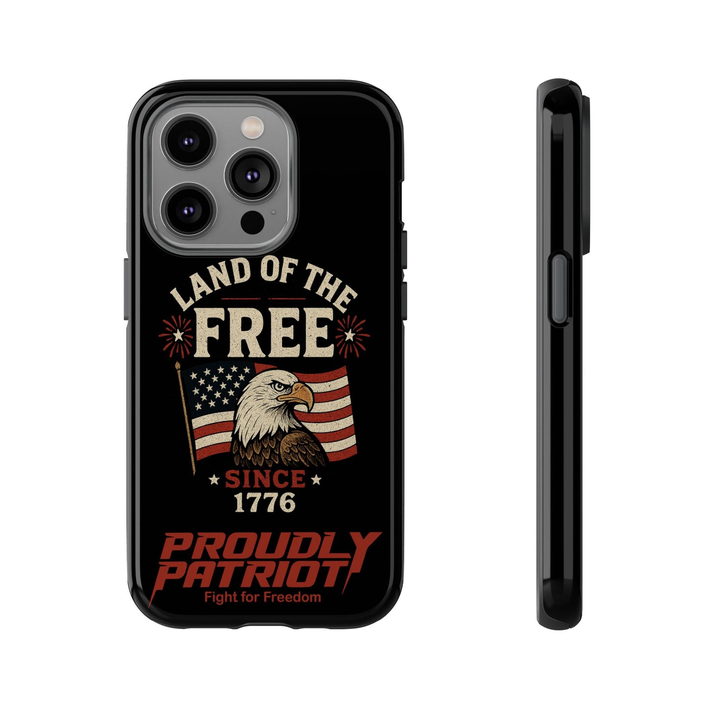 Freedom Phone Case: The Ultimate Patriotic Protector: For the Proud Patriot, USA Flag Phone Cover, Tough Cases for Veterans, Independence Day Gift