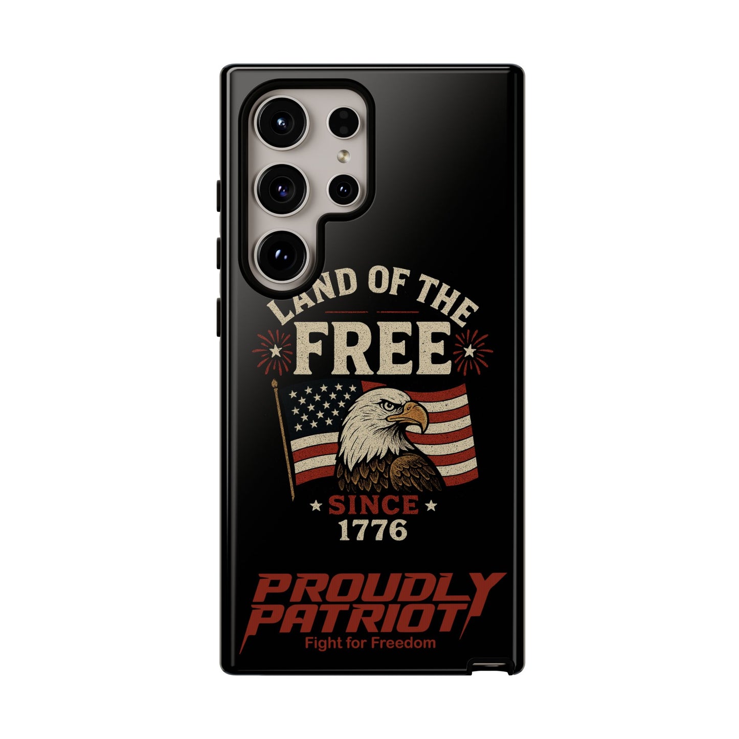 Freedom Phone Case: The Ultimate Patriotic Protector: For the Proud Patriot, USA Flag Phone Cover, Tough Cases for Veterans, Independence Day Gift