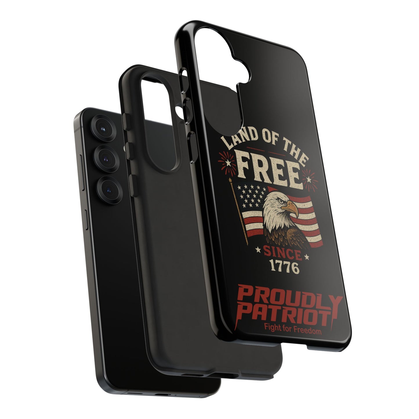 Freedom Phone Case: The Ultimate Patriotic Protector: For the Proud Patriot, USA Flag Phone Cover, Tough Cases for Veterans, Independence Day Gift
