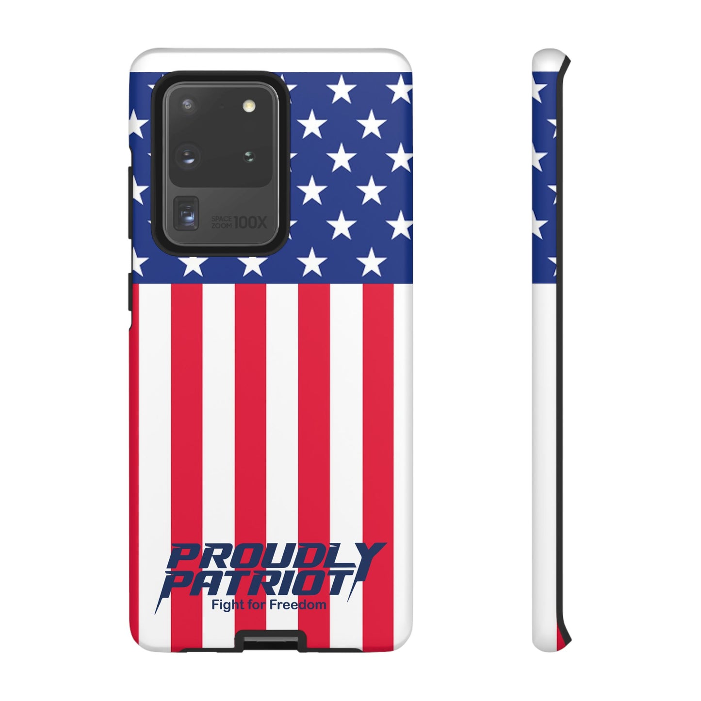 Stars, Stripes, and Cell Phones, Patriotic Phone Case for Proud Americans, USA Flag Phone Cover, Tough Cases for Veterans, Independence Day Gift