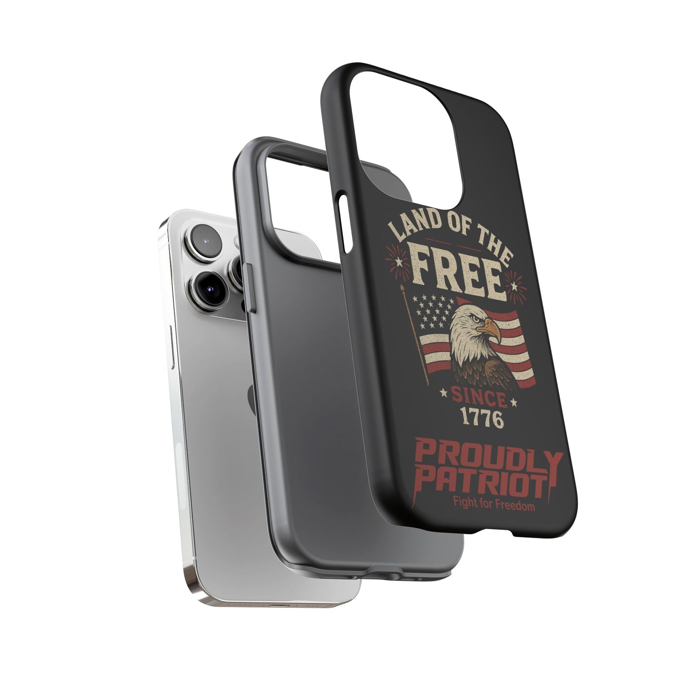 Freedom Phone Case: The Ultimate Patriotic Protector: For the Proud Patriot, USA Flag Phone Cover, Tough Cases for Veterans, Independence Day Gift