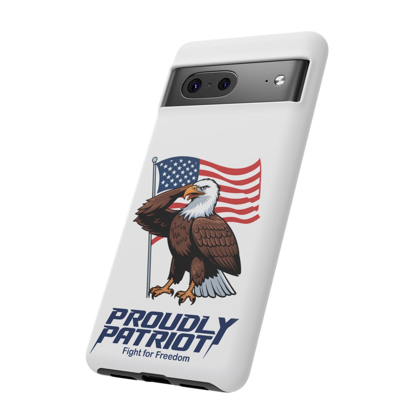 Major Talon Reporting for Duty! Patriotic Phone Case for Proud Americans, USA Flag Phone Cover, Tough Cases for Veterans, Independence Day Gift