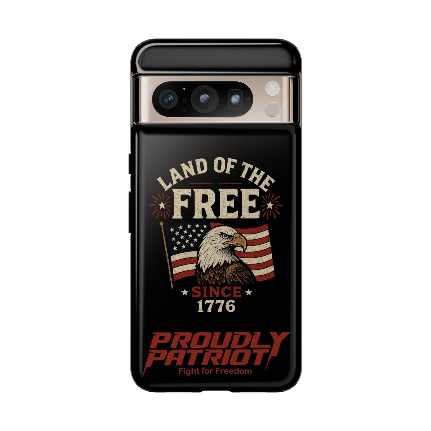 Freedom Phone Case: The Ultimate Patriotic Protector: For the Proud Patriot, USA Flag Phone Cover, Tough Cases for Veterans, Independence Day Gift