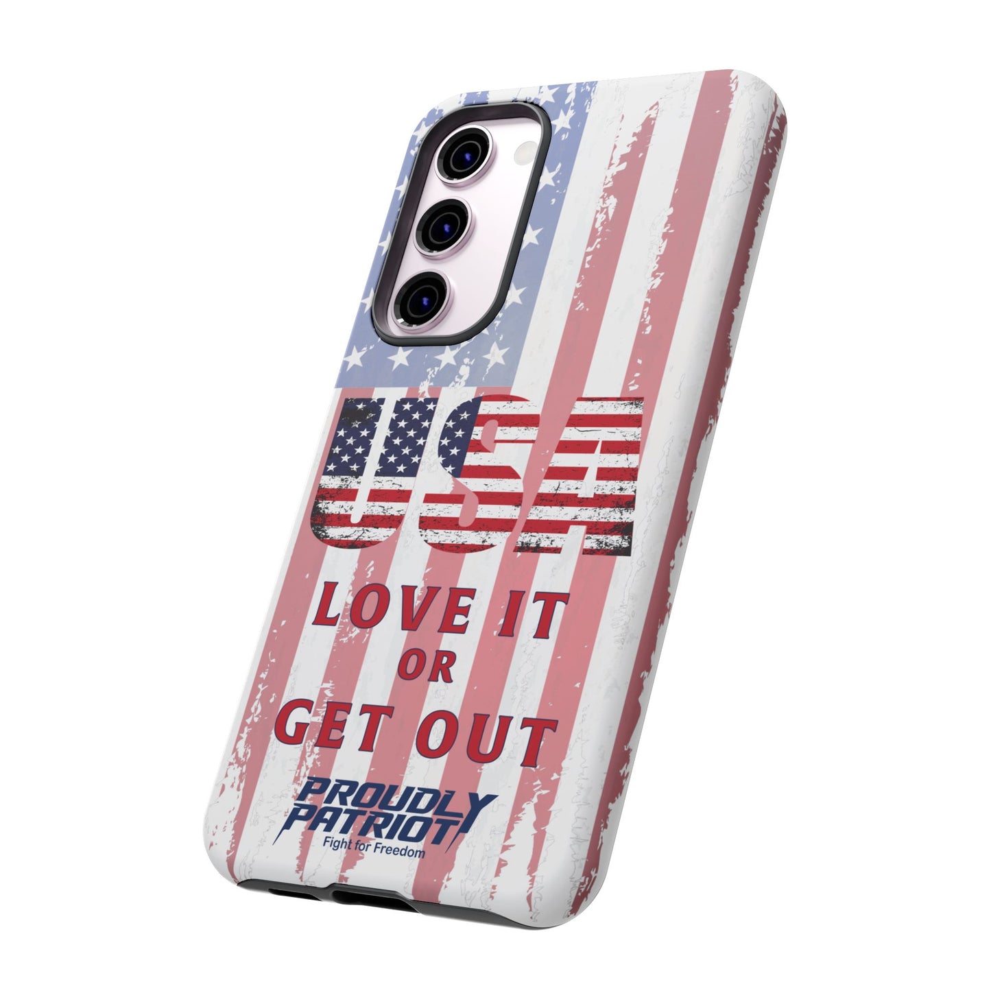 Stars, Stripes, and Zero Tolerance, Phone Case