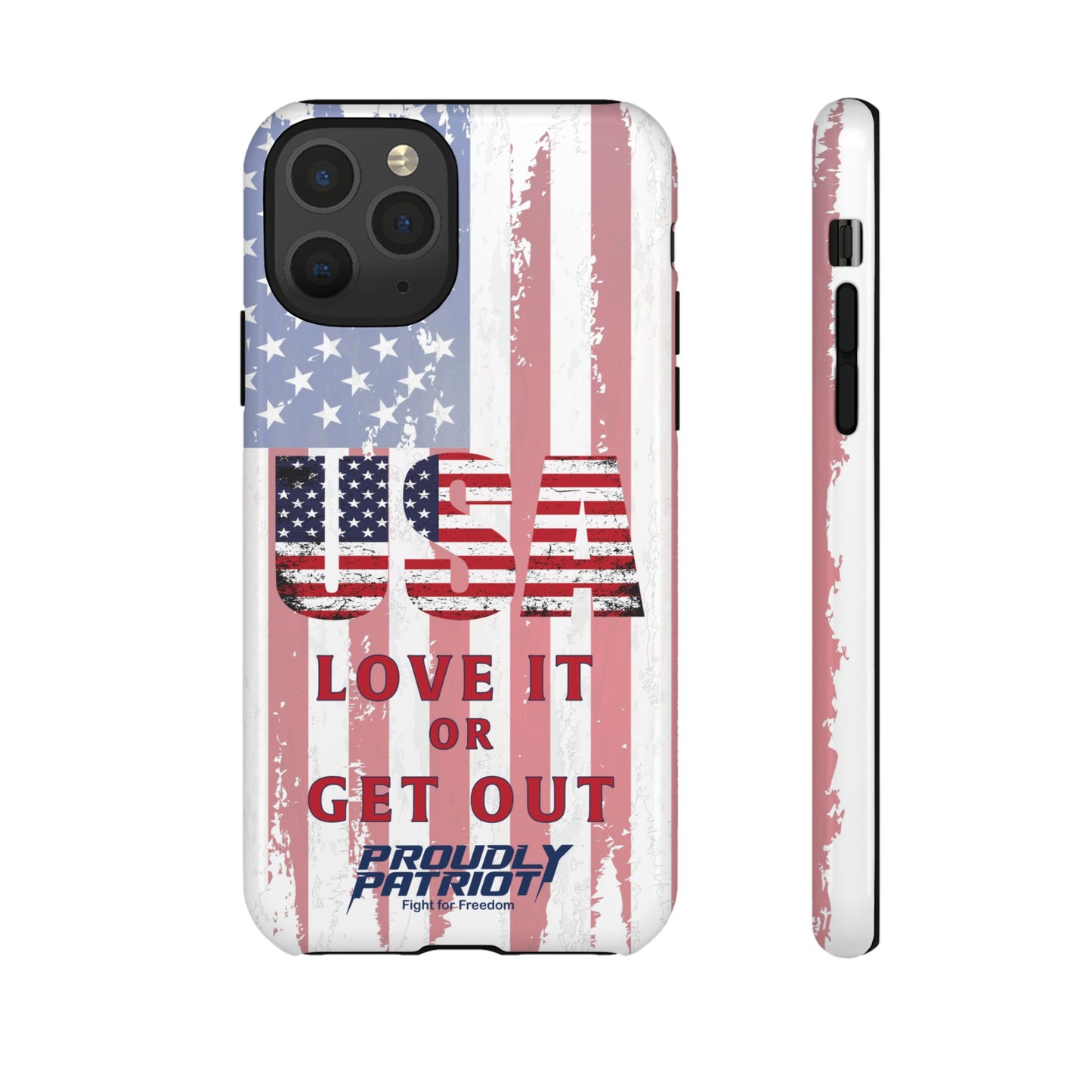 Stars, Stripes, and Zero Tolerance, Phone Case