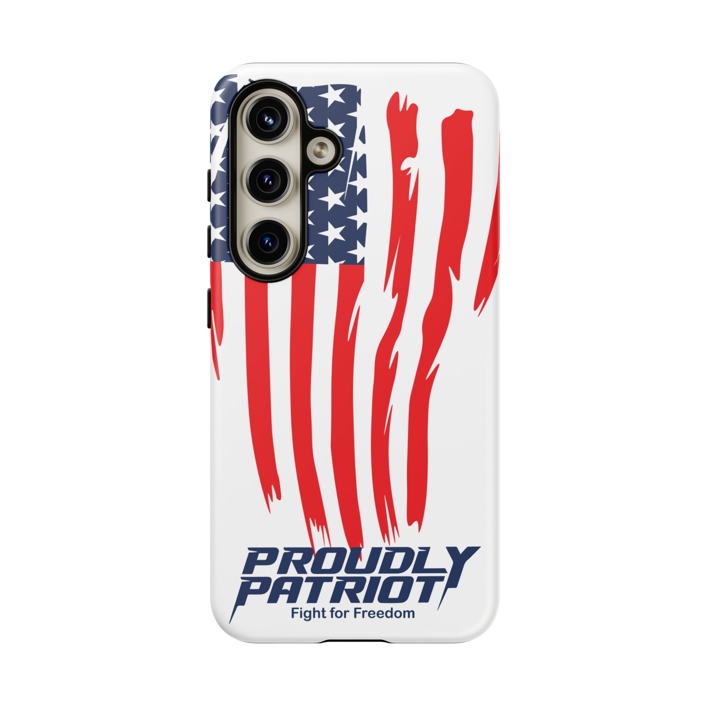 The Flag, Patriotic Phone Case for Proud Americans, USA Flag Phone Cover, Tough Cases for Veterans, Independence Day Gift