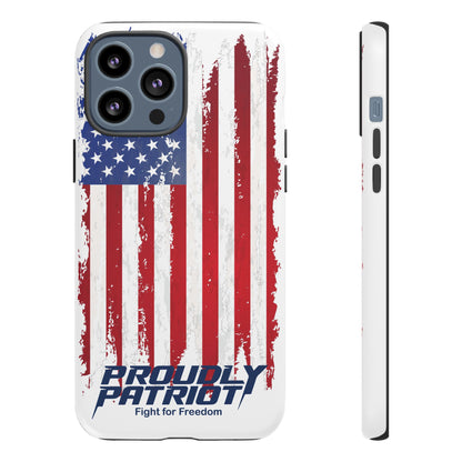 Distressed Flag, Phone Case