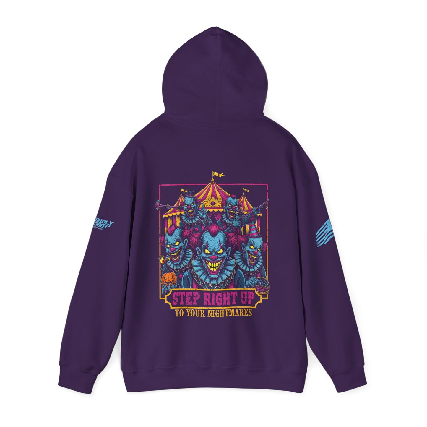 Creepy Circus Horror Style Hoodie
