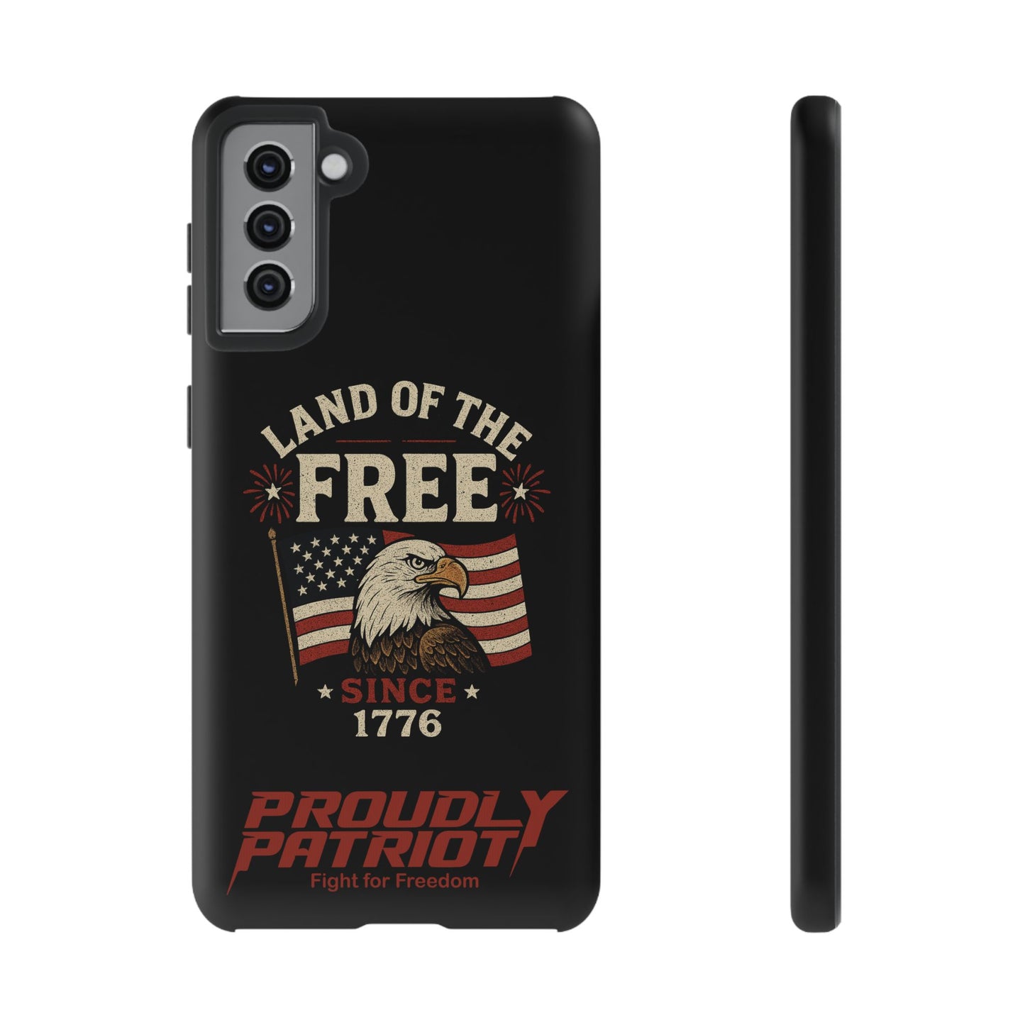 Freedom Phone Case: The Ultimate Patriotic Protector: For the Proud Patriot, USA Flag Phone Cover, Tough Cases for Veterans, Independence Day Gift