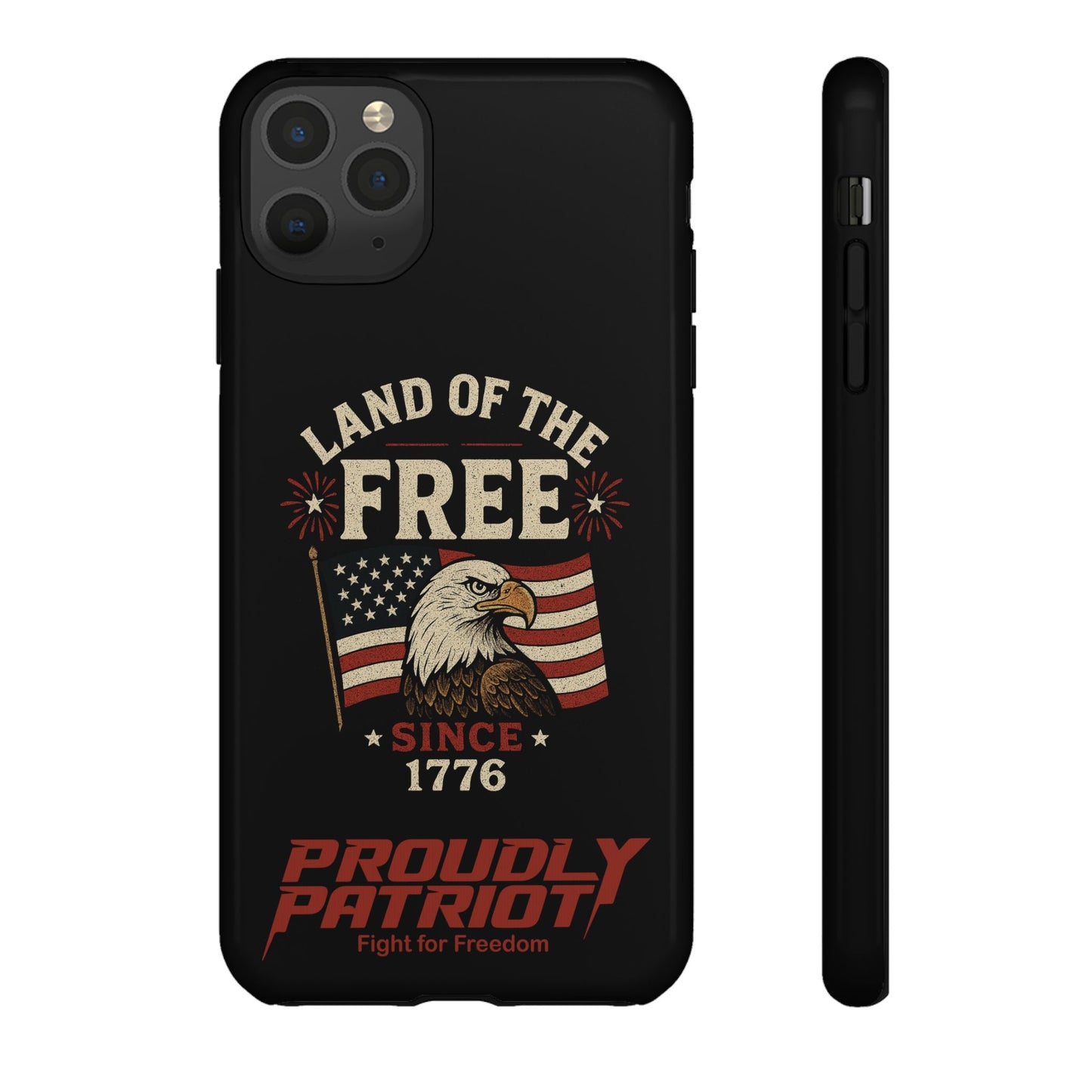 Freedom Phone Case: The Ultimate Patriotic Protector: For the Proud Patriot, USA Flag Phone Cover, Tough Cases for Veterans, Independence Day Gift