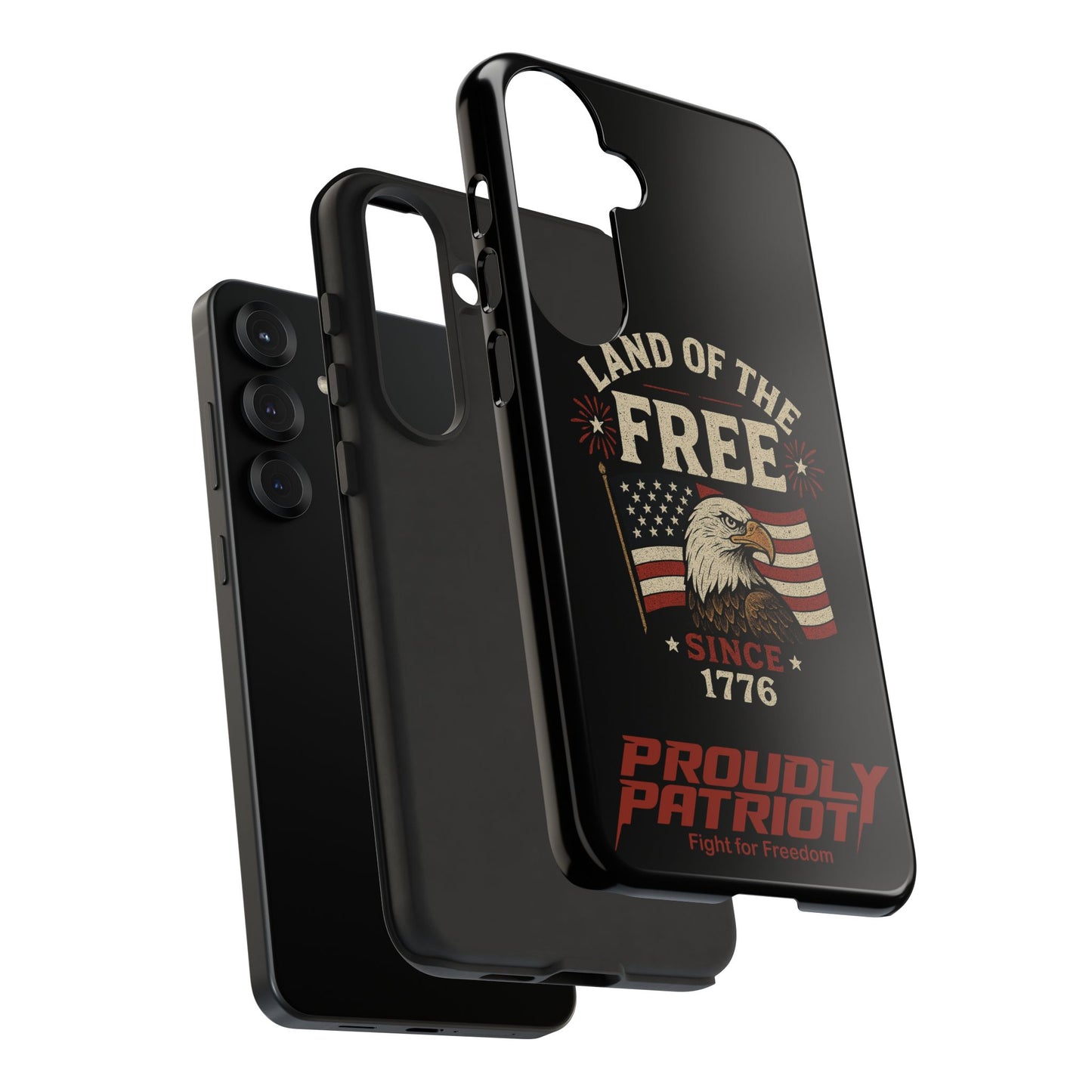 Freedom Phone Case: The Ultimate Patriotic Protector: For the Proud Patriot, USA Flag Phone Cover, Tough Cases for Veterans, Independence Day Gift