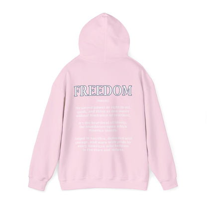 Freedom: The Heartbeat of Liberty Hoodie