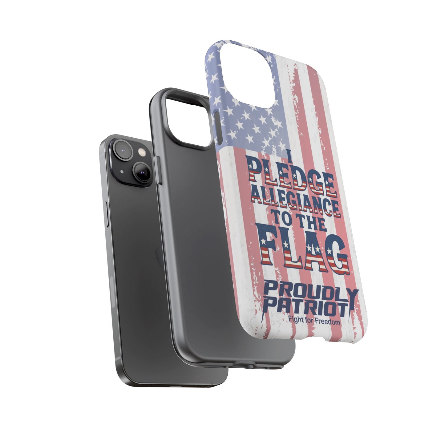 The Star-Spangled Phone Case: For the Proud Patriot, USA Flag Phone Cover, Tough Cases for Veterans, Independence Day Gift